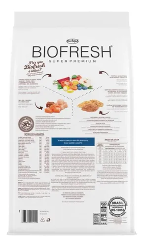 Alimento Biofresh Super Premium para perro cachorro de raza grande y gigante sabor mix de 15 kg