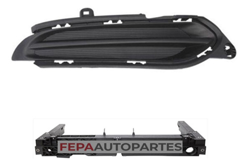 Grilla Rejilla Tapa Faro Auxiliar Honda Hr-v 16 / 18 Ciega