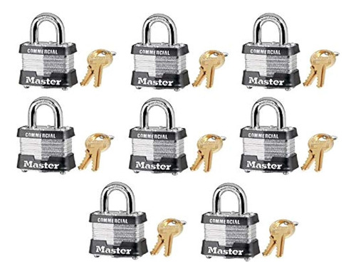 Master Lock 3ka-3210 Candados Laminados De 1-1/2  Con Llave 