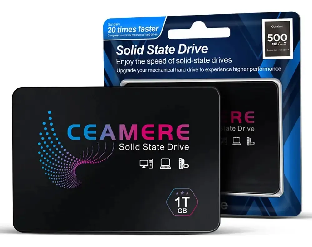 Disco Sólido Interno Ssd 1TB Gb Sata3 6gb/s 2.5 Ceamere