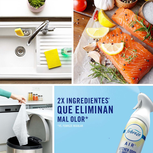 Desodorante Ambiental Y Aromatizante Febreze Cocina 250gr