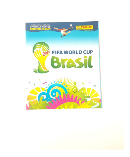 Álbum Panini Copa 2014 Incompleto C/ 534 Cromos Colados Cd.1