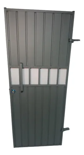comprar Portão Social Em Aço Galvanizado 200x90 Lambril