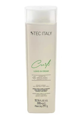 Curls Leave In Cream 300ml Tec Italy 