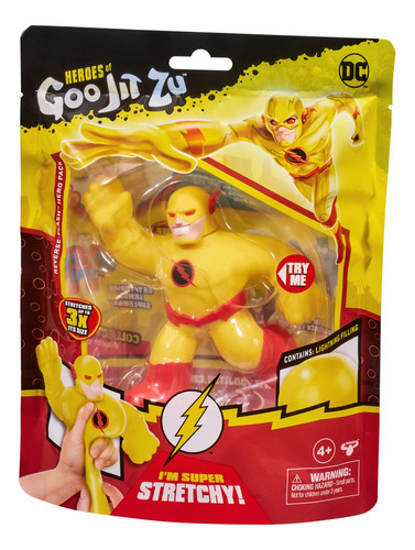 Heroes Of Goo Jit Zu Dc S3 Hero Pk - Flash Inverso, Multicol