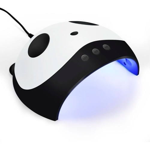 Lampara Secador De Uñas Led Uv 36w Usb Forma De Panda