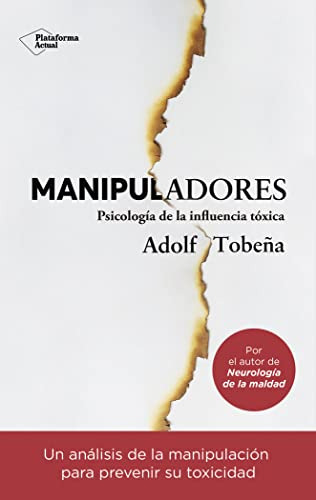 Libro Manipuladores De Adolf Tobeña  Plataforma Editorial