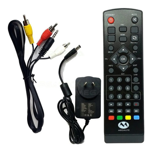 Decodificador Sintonizador Tda Isdb-t 1080p Hdmi A/v.anri Tv