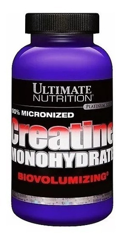 Creatina Ultimate Nutrition Monohidrato Micronizada X 300 G