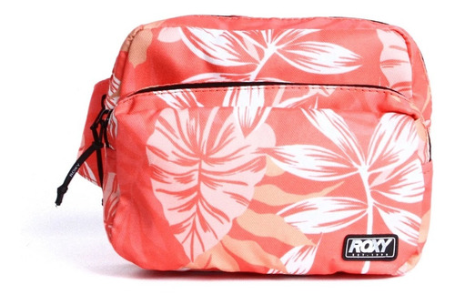 Riñonera Roxy Modelo Big Lagoon Rosa Floreado Exclusivo Dama