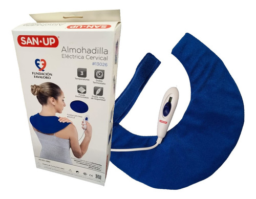 Almohadilla Electrica Cervical San Up Funda Lavable #13026