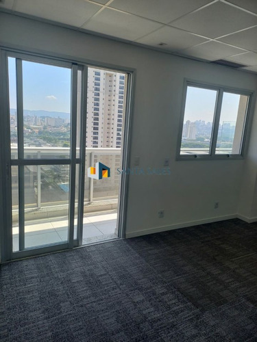 Imagem 1 de 12 de Conjunto Comercial 71m² 2 Banheiros + 2 Vagas - Ss56652