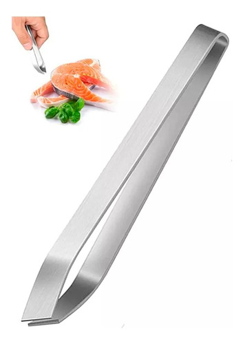 Pinza Para Quitar Espinas De Pescado Acero Inoxidable 30 Pz