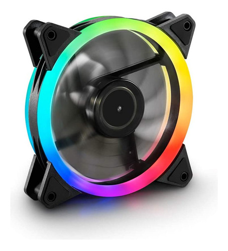 Ventilador Fan Cooler Para Pc Con Iluminacion Conexion Molex