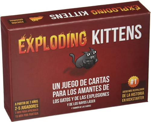 Juego De Mesa Exploding Kittens Original Nuevo Sellado 