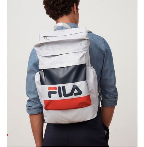 Mochila Fila Heritage Forbes, Importada Exclusiva Inedita