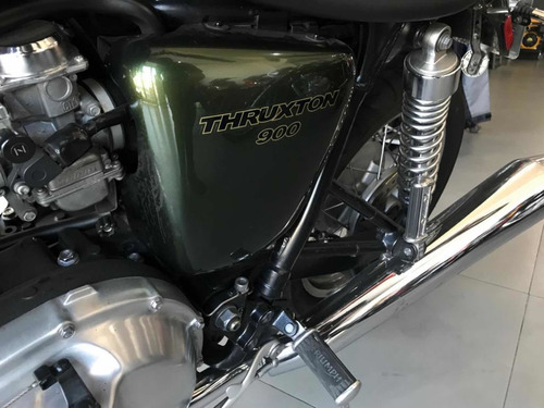 Imagen 9 de 17 de Triumph Thruxton 900 2015 Impecable Sin Detalle Delisio