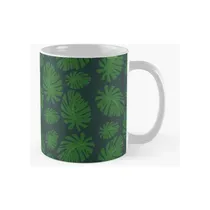 Comprar Taza Green Palm Leaves Design Calidad Premium