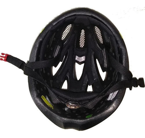 Imagem 2 de 4 de Capacete Ciclismo Bike High One Win Led Pisca Viseira Cores