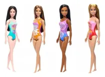 Comprar Muñeca Barbie Playa Con Traje De Baño - Original Mattel