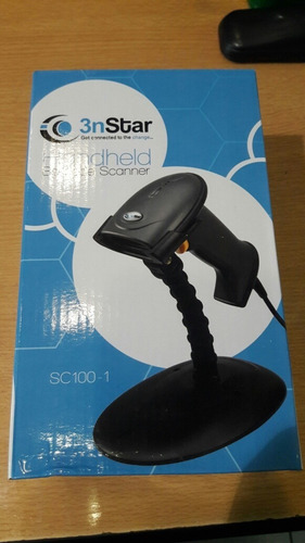 Lector De Codigo De Barras Laser 1d Usb 3nstar Sc100 C/base