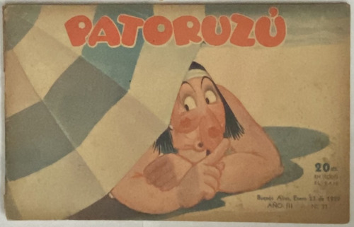 Revista Patoruzú Nº 71 Ene 1939, Dante Quinterno Cl03