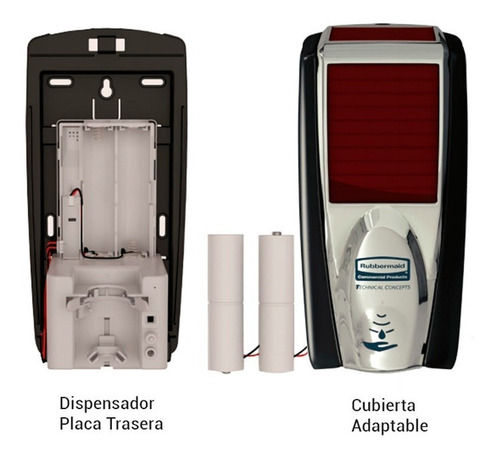 Despachador Automático De Jabón En Espuma Lumecel 1100 Ml.