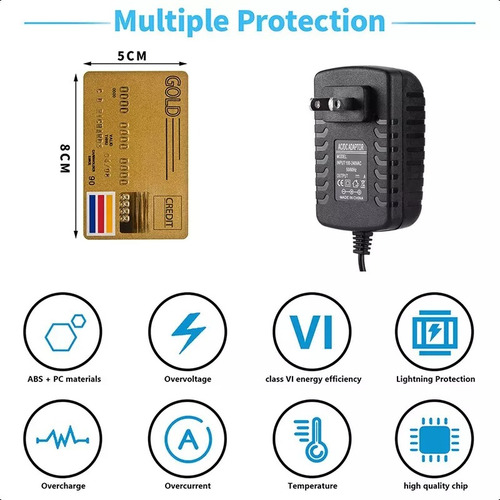 Cargador Adaptador Para Alexa Echo Dot 5ta 4th 3ra Gen Pop