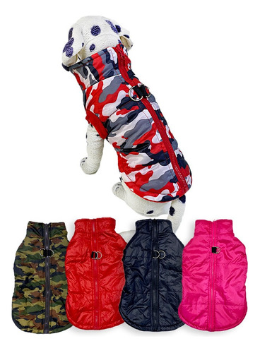 Chaleco Impermeable Con Cierre Talla 0 Para Perros, Mascotas