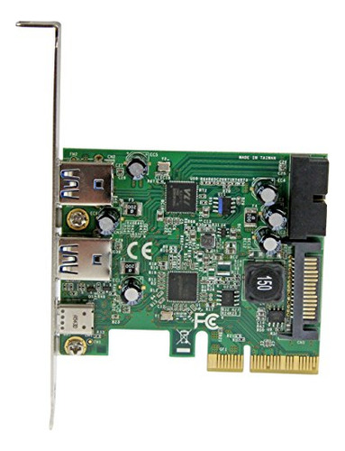 Tarjeta Pcie Startech.com Usb 3.1 - 5 Puertos - 1x Usb-c -