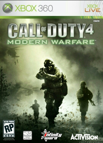 Call Of Duty 4 Modern Warfare Xbox 360 Original + Juego Free