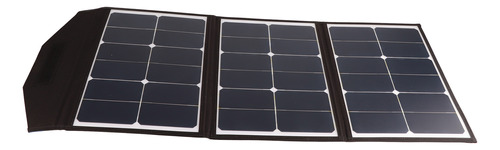 Kit De Panel Solar Portátil Plegable De 90 W Para Acampar Al