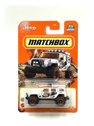 Matchbox Camioneta Jeep Wrangler Superlift Esc 1:64