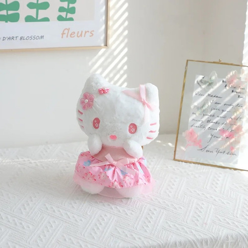 Peluche Kuromi Melody Cinnamoroll Kitty Vestido X1 