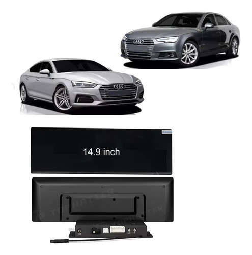 Central Multimidia Android Audi A4 A5 2017-20 B9 8/128gb 15p
