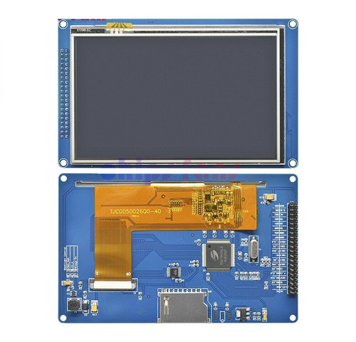 Arduino: Pantalla Lcd Tft De 5 800x480 Touch Ssd1963