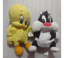 Comprar Peluches Manopla Piolín Y Silvestre Baby Looney Tunes 2003