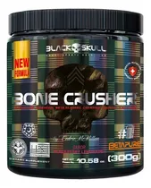 Comprar Pré Treino Bone Crusher Black Skull 300g - Nova Fórmula Sabor Blackberry