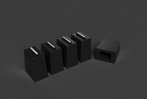 Kit 9 Knob Deslizante Equalizador Motoradio Eqs-m02