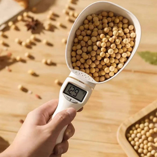 Cuchara Medidora Electrónica Para Comida Y Agua Para Mascota