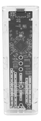 A Funda Ssd Orico Nvme M.2 A -c Con Llave M, Transparente,