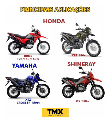 Pneu Moto Vipal 90/90-19 (d) Tr300 + Camara Mj 19 Gulfair