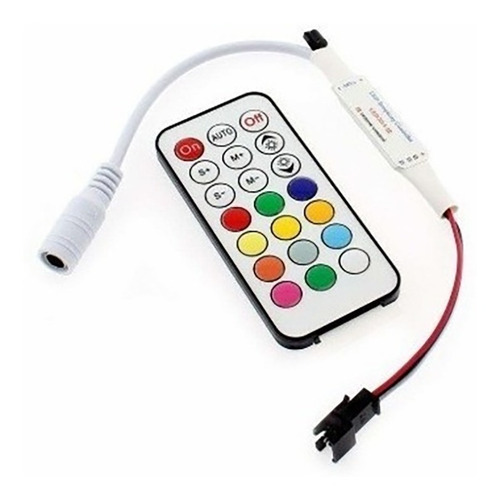 Controladora Pixel Led Con Control Radio Frecuencia Rf 