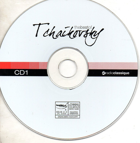 Cd Tchaikovsky The Best Of (Usado)