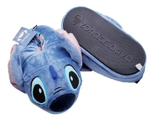 Imagem 6 de 8 de Pantufa 3d Disney Stitch P 33 34 35 Oficial Zona Criativa