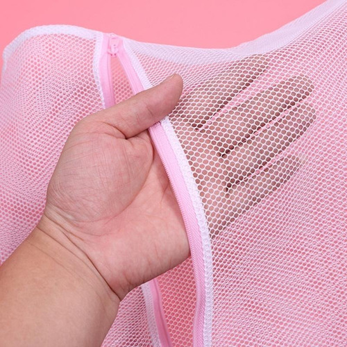 Imagem 4 de 6 de Kit 3 Saquinhos Para Lavar Roupa Intima Delicada Na Maquina