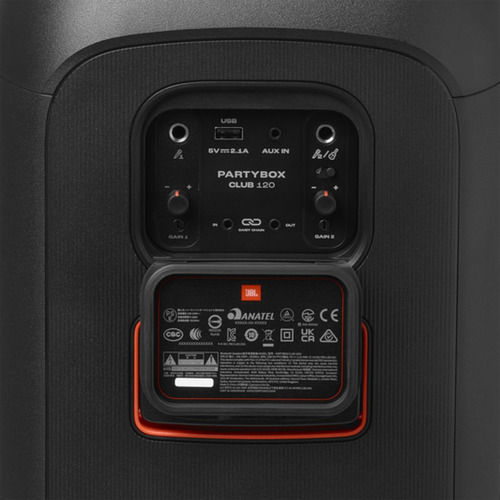 Caixa De Som Acústica Jbl Partybox Club 120 Bluetooth 160w