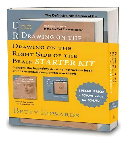 Drawing On The Right Side Of The Brain Starter Kit The Defi, De Edwards, Betty. Editorial Tarcherperigee, Tapa Blanda En Inglés, 2013