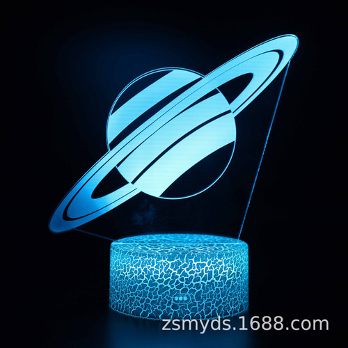 Base Negra: Colorful Touch - My-872 - Serie 3d Led Globe