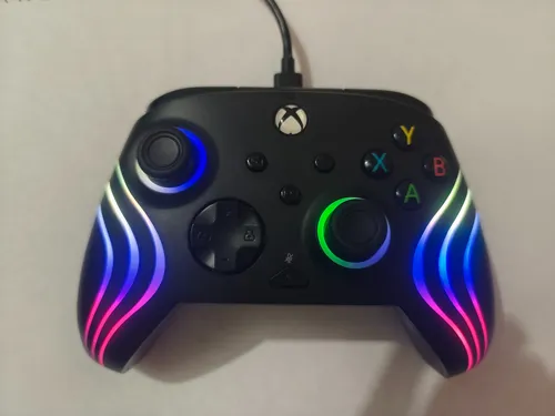 Control De Xbox Pdp, Afterglow Wave Wired Controller (Usado)